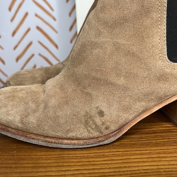 Rag & Bone Chelsea Walker Boot Tan Suede size 38.5 - Picture 7 of 14